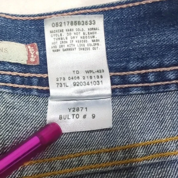 Vintage Y2K Denim Maxi Skirt - Picture 10 of 15